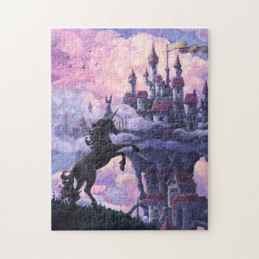 Unicorn Castle Legpuzzel (Verticaal)