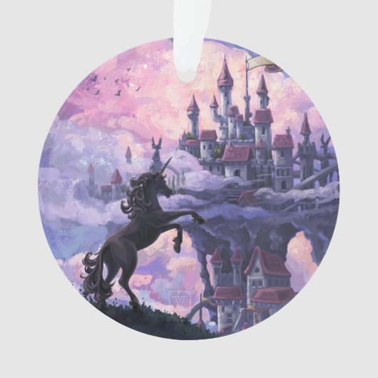 Unicorn Castle Ornament (voorkant)