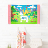 Unicorn Castle Personalized Spandoek (Insitu)
