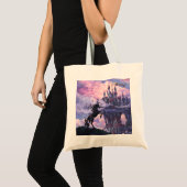 Unicorn Castle Tote Bag (Voorkant (product))