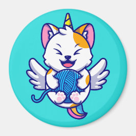 Unicorn Cat Magnet Magneet