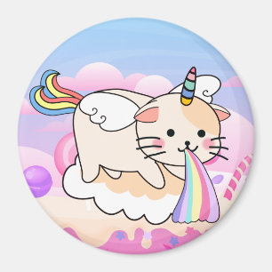 Unicorn Cat Magnet Magneet