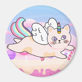 Unicorn Cat Magnet Magneet