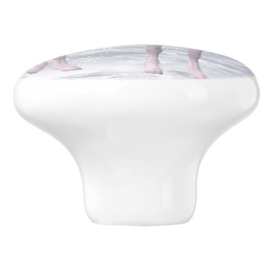 Unicorn Ceramic Pull Keramische Knop (Zijkant)