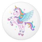 Unicorn Ceramic Pull Keramische Knop (Voorkant)