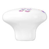 Unicorn Ceramic Pull Keramische Knop (Zijkant)