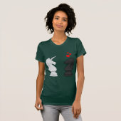 Unicorn Chess Knight T-shirt (Voorkant volledig)