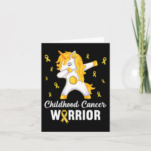 Unicorn Childhood Cancer Warrior in september Kaart
