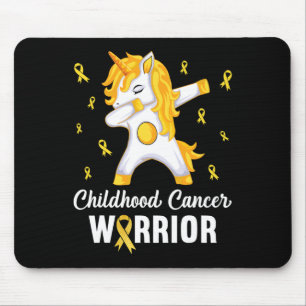 Unicorn Childhood Cancer Warrior in september Muismat