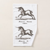 Unicorn Classic Running Magic Woodland Créature (Serviette à main)