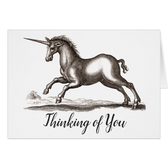 Unicorn Classic Running Magic Woodland Créature (Devant horizontal)