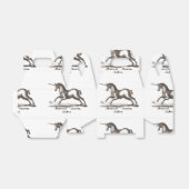 Unicorn Classic Running Magic Woodland Creature Bedankdoosjes (Uitgevouwen)