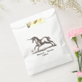 Unicorn Classic Running Magic Woodland Creature Bedankzakje (Gezegeld)