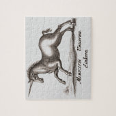 Unicorn Classic Running Magic Woodland Creature Legpuzzel (Verticaal)