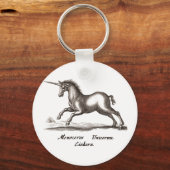 Unicorn Classic Running Magic Woodland Creature Sleutelhanger (Voorkant)