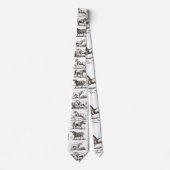 Unicorn Classic Running Magic Woodland Creature Stropdas (Voorkant)