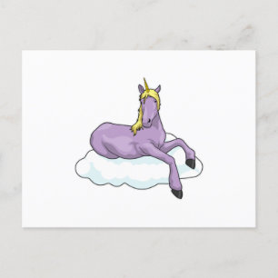 Unicorn Cloud Briefkaart