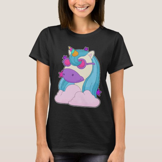 Unicorn Clouds T-shirt (Voorkant)