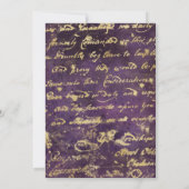 Unicorn Corn Candy | Invitation de la fête d'Hallo (Dos)