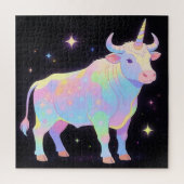 Unicorn Cow Puzzle Legpuzzel (Verticaal)