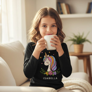 Unicorn Cute Whimsical Girly Persoonlijke naam