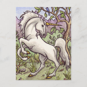 Unicorn Dancing briefkaart