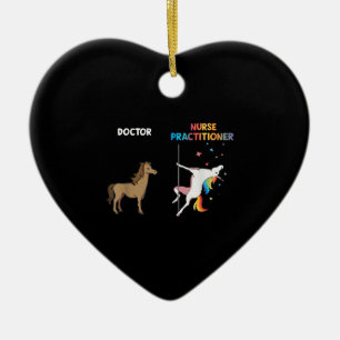 Unicorn Danspoolpool voor verpleegkundigen Keramisch Ornament