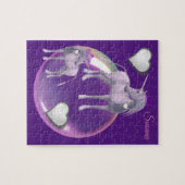 Unicorn Decorative Jigzaag Puzzle Legpuzzel (Horizontaal)