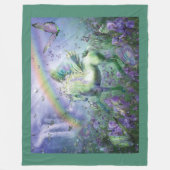 Unicorn der Buttys Art Fleece Blanket Deken (Voorkant)
