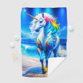 Unicorn Design Golfhanddoek (Insitu)