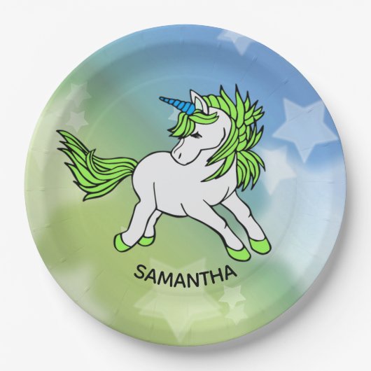 Unicorn Design Paper Bord (Voorkant)