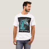 Unicorn Design T-Shirt For Men (Voorkant volledig)