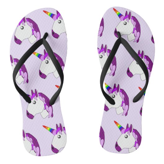 Unicorn Design Teenslippers (Voetbed)