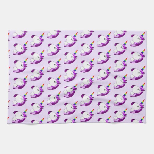 Unicorn Design Theedoek (Horizontaal)