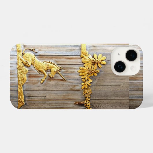 Unicorn-deur - Holyrood iPhone Hoesje (Achterkant horizontaal)