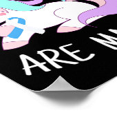 Unicorn Diabetes Warrior Gift Poster (Hoek)