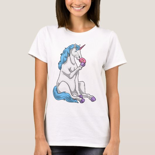 Unicorn Donut T-shirt (Voorkant)