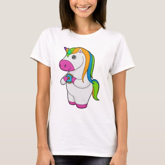 Unicorn Donut T-shirt (Voorkant)