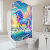Unicorn Douchegordijn (In situ)