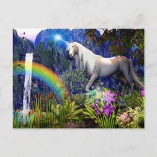 Unicorn Dream Briefkaart door DreamFlame 5D