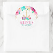 Unicorn Dreams Anniversaire Fête Favoriser Sticker (Sac)