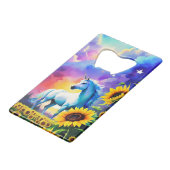 Unicorn Dreams Aquarelle Zippo Lighter (Devant Angle)