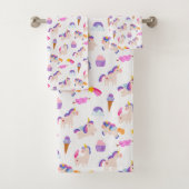 Unicorn Dreams Bath Towel Set (v.2) (En situation)