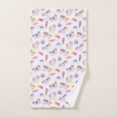 Unicorn Dreams Bath Towel Set (v.2) (Serviette à main)