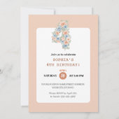 Unicorn Dreams Birthday Invitation (Dos)