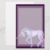 Unicorn Dreams Briefpapier (Voorkant / Achterkant)