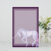 Unicorn Dreams Briefpapier (Staand voorkant)