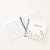 Unicorn Dreams & Flowery Schemes Notitieboek (Binnen)