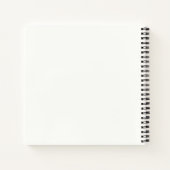 Unicorn Dreams & Flowery Schemes Notitieboek (Achterkant)