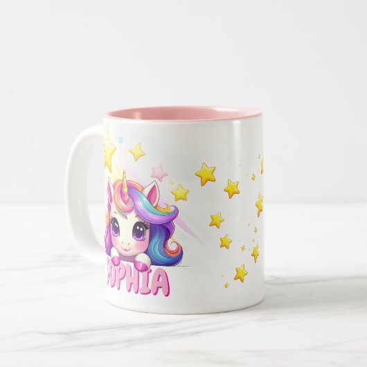 Unicorn Dreams Mok (Voorkant links)